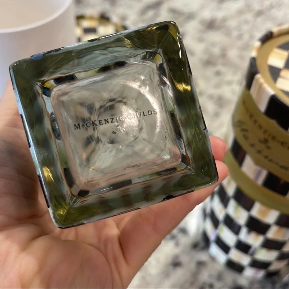 Mackenzie Childs Mylittle Chickadee Cooler tall glasses penguin 🐧 - Picture 4 of 6